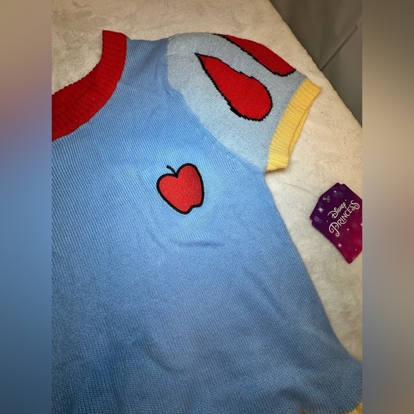 Snow White & the Seven Dwarfs Cosplay Costume Dress Blue/Yellow Girls Sizes - Picture 8 of 9